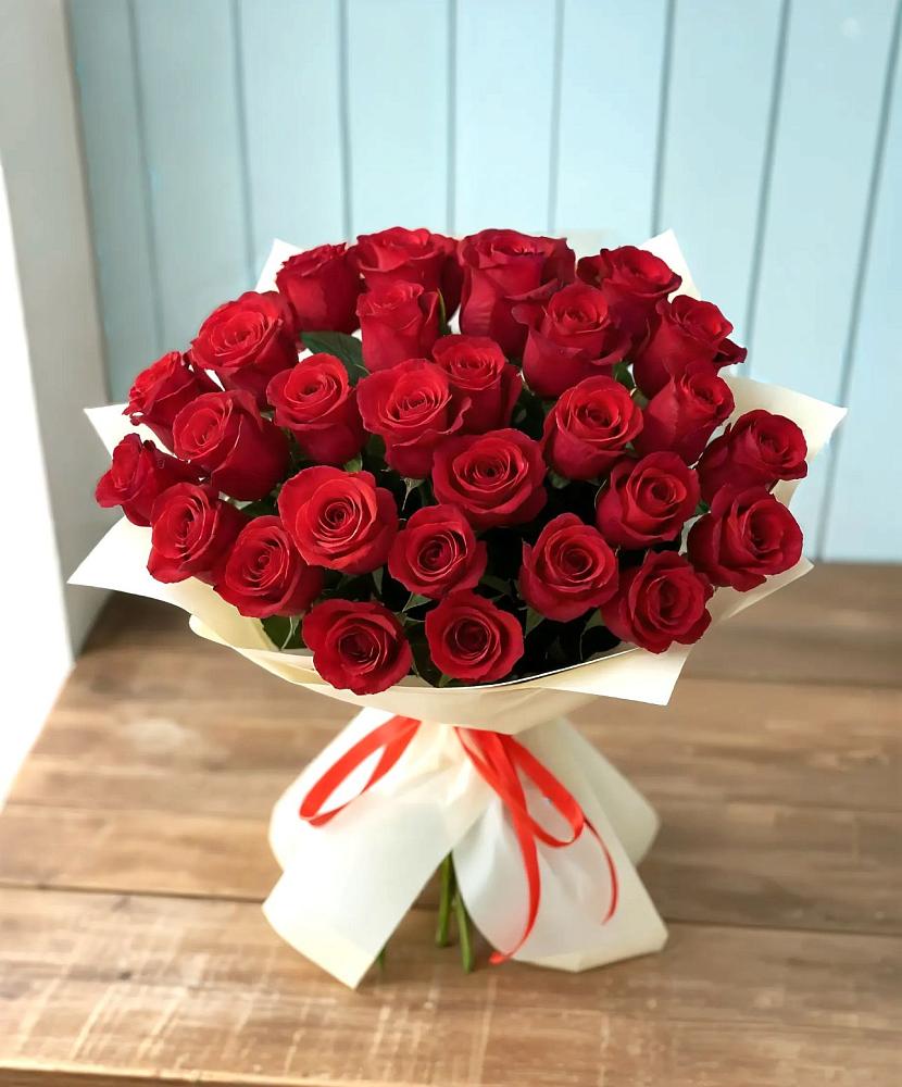 Букет 29 Красных роз в Волжске