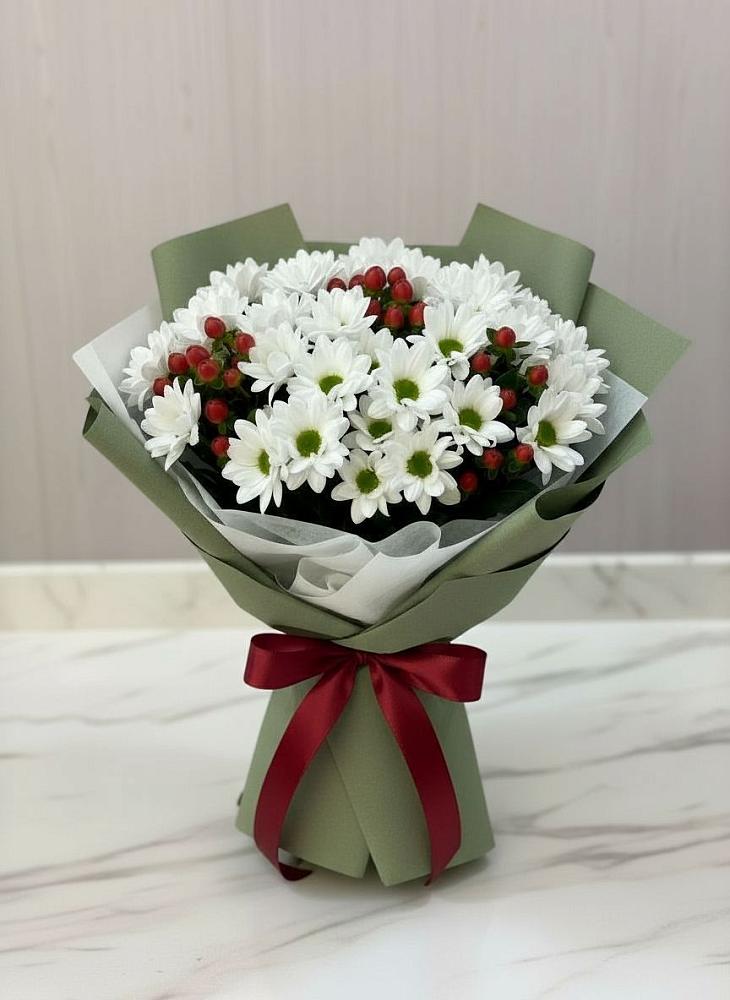 Букет цветов из: Хризантемы в Волжске