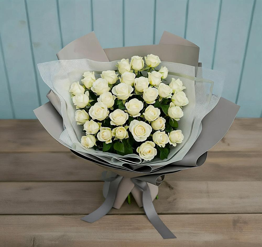 Букет Белоснежная нежность в Волжске