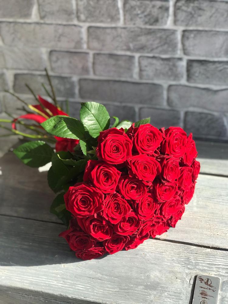 Букет Красные розы Фридом в Волжске