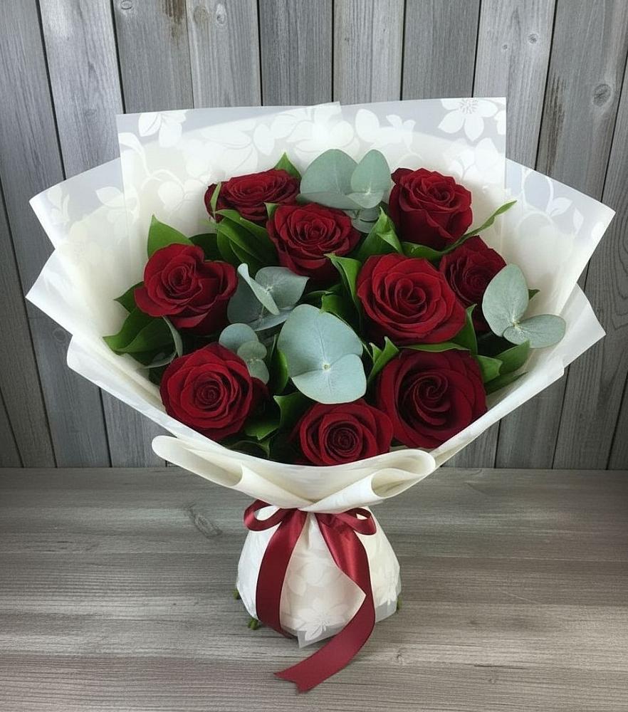 Букет цветов из: Розы в Волжске