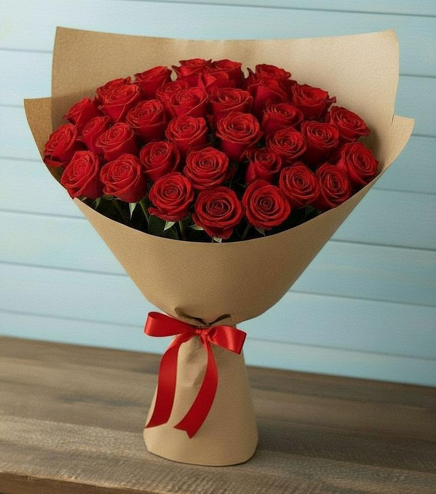 Букет Красные розы Милано в Волжске