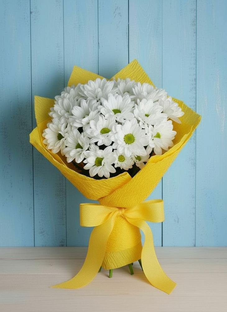 Букет цветов из: Хризантемы в Волжске