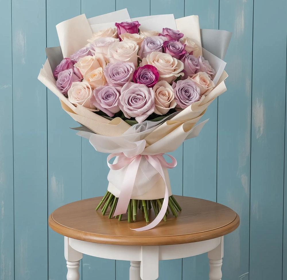 Букет цветов из: Розы в Волжске