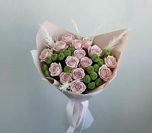 Букет цветов из:  Розы и Хризантемы #REPLACE_PRED# Волжске