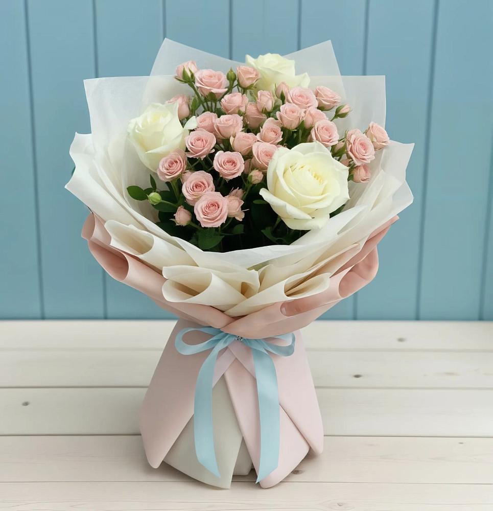 Букет цветов из: Розы в Волжске