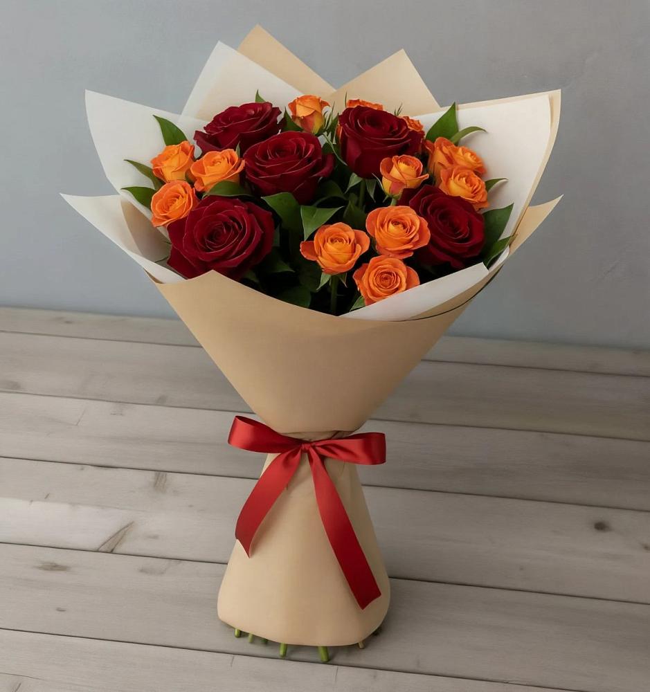 Букет Любовь и восторг в Волжске